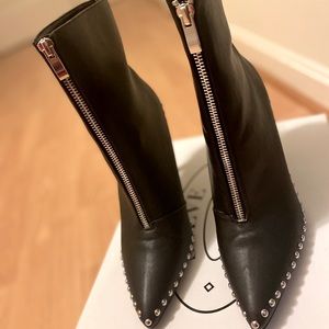 Studded Stiletto Boots